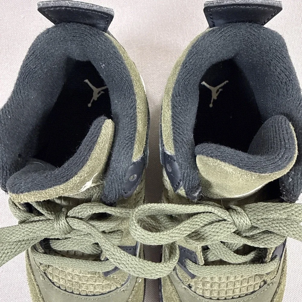 Jordan Air Jordan 4 Retro SE Craft Size 10C Olive Green With Box FB9930-200